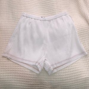 White shorts
